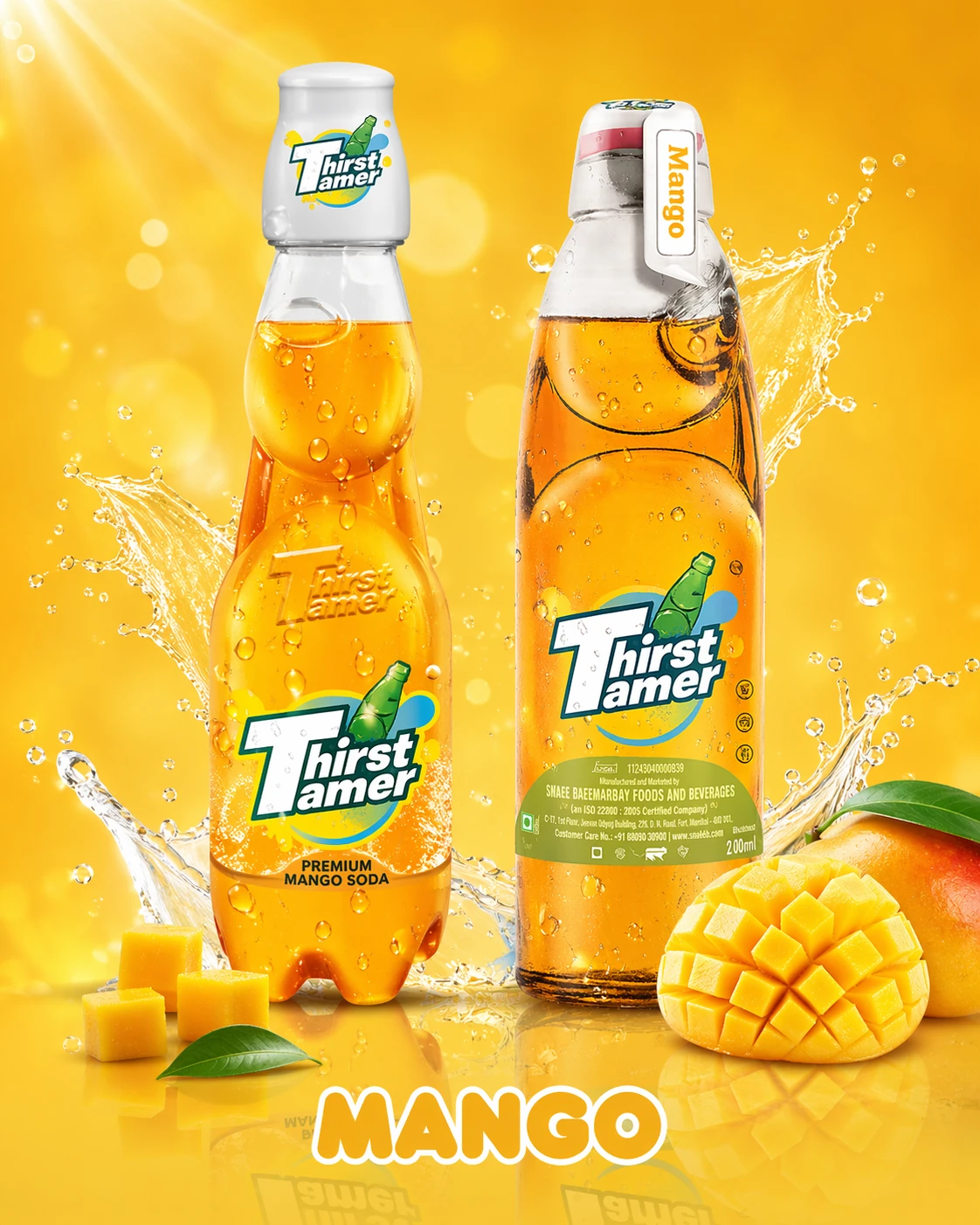 Thirst Tamer Mango product poster